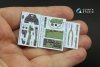 Quinta Studio QD48253 P-51D 3D-Printed & coloured Interior on decal paper ( Tamiya ) 1/48
